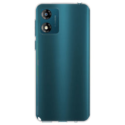 Softcase Backcover voor de Motorola Moto E13 - Transparant
