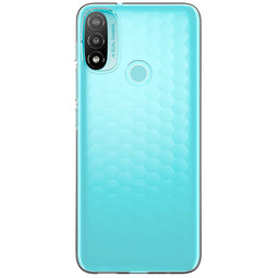 Softcase Backcover voor de Motorola Moto E20 - Transparant