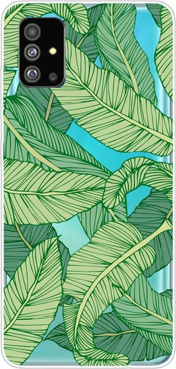 Softcase hoes - Geschikt voor Samsung Galaxy S20 Plus / S20+ - Bladeren