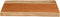 vidaXL - Tafelblad - rechthoekig - natuurlijke - rand - 70x40x3,8 - cm - acaciahout