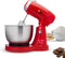SOGO Keukenmachine - Keukenmixer met RVS Mengkom (3.2L) - Retro Design - Rood