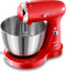 SOGO Keukenmachine - Keukenmixer met RVS Mengkom (3.2L) - Retro Design - Rood
