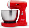 SOGO Keukenmachine - Keukenmixer met RVS Mengkom (3.2L) - Retro Design - Rood