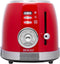 SOGO - Retro Broodrooster - 6 Warmteniveaus - 2 Extra Brede Sleuven - 1630W - Reheat en Ontdooi-functie