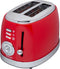 SOGO - Retro Broodrooster - 6 Warmteniveaus - 2 Extra Brede Sleuven - 1630W - Reheat en Ontdooi-functie