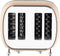 SOGO Retro Broodrooster - Toaster - Ontdooifunctie - 6 Warmteniveaus - 4 Sneden - 1550W - Beige