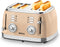 SOGO Retro Broodrooster - Toaster - Ontdooifunctie - 6 Warmteniveaus - 4 Sneden - 1550W - Beige
