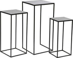 Soho-plantenstandaard set van 3-oxidise bruin