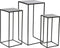 Soho-plantenstandaard set van 3-oxidise bruin