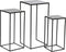 Soho-plantenstandaard set van 3-oxidise bruin