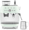 Smeg EGF03PGEU - Espressomachine met bonenmaler - 19 bar druk - Watergroen