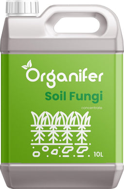Soil Fungi Bodemschimmel Concentraat (10L, 10.000m2) - Bij Fusarium Voet en Wortelrot - Fungus - Verticillium Verwelkingsziekte - Pythium Kiemplantenziekte - Voorkomt en Herstelt Schade - Organifer