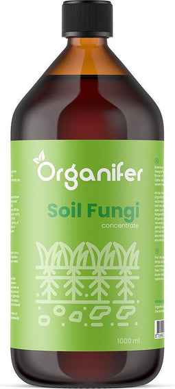 Soil Fungi Bodemschimmel Concentraat (1L, 1000m2) - Bij Fusarium Voet en Wortelrot - Fungus - Verticillium Verwelkingsziekte - Pythium Kiemplantenziekte - Voorkomt en Herstelt Schade - Organifer