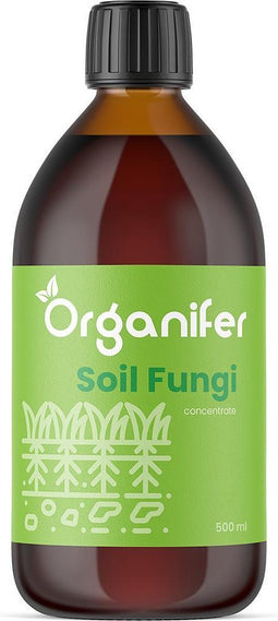 Soil Fungi Bodemschimmel Concentraat (500ml, 500m2) - Bij Fusarium Voet en Wortelrot - Fungus - Verticillium Verwelkingsziekte - Pythium Kiemplantenziekte - Voorkomt en Herstelt Schade - Organifer