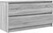vidaXL - Tv-meubel - 100x35x54 - cm - bewerkt - hout - grijs - sonoma - eikenkleurig
