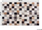 SOKE - Patchwork vloerkleed - Bruin - 200 x 300 cm - Koeienhuid leer