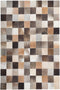 SOKE - Patchwork vloerkleed - Multicolor - 160 x 230 cm - Leer