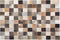 SOKE - Patchwork vloerkleed - Multicolor - 160 x 230 cm - Leer