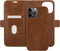 dbramante1928 iPhone 14 Pro - Flip cover - Magneetsluiting en pasjesvakjes - Cognac