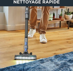 Rowenta X-PET 3.60, multifunctionele draadloze bezem vacuümreiniger, flexibele buis, LED-borstel, licht, autonomie tot 45 minuten, yy4668fe