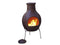 Sol-y-Yo Chimenea Mexicaanse terracotta kachel Jumbo (rood,