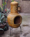 Sol-y-Yo Chimenea Mexicaanse Tuinhaard - 105 cm - Geel - Met zon