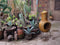 Sol-y-Yo Chimenea Mexicaanse Tuinhaard - 105 cm - Geel - Met zon