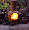 Sol-y-Yo Chimenea Mexicaanse Tuinhaard - Terracotta - Geel - 105 cm