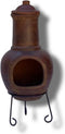 Sol-y-Yo Chimenea Terracotta Tuinhaard (rood, 105 cm)