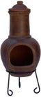Sol-y-Yo Chimenea Terracotta Tuinhaard (rood, 105 cm)