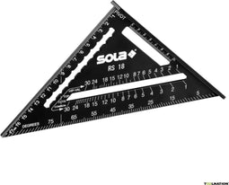 Sola RS18 Metrische Winkelhaak 18 cm zwart – 56160101