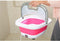 Solac ME77566 Therma Hydro Opvouwbaar Voetenbad Roze/Wit