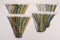 Thea Gouverneur - Borduurpakket met telpatroon - 3085A - Voorgesorteerde DMC Garens - 6 Bloemportretten - Aida - 6 cm x 17 cm - DIY Kit
