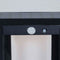 Solar buitenwandlamp met sensor zwart - Lucian