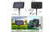 Solar lichtsnoer 15 meter 15 lampjes met hangende fitting, 3W zonnepaneel