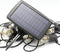 Solar lichtsnoer voor buiten - 8 meter - 12 lampjes - inclusief zonnepaneel | Solar tuinverlichting op zonne-energie