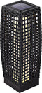 Solar tuinlamp polyrotan 25 LED 50cm