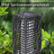 Solar tuinlamp polyrotan 25 LED 50cm