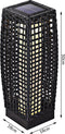 Solar tuinlamp polyrotan 25 LED 50cm