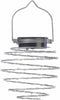 Solar tuinverlichting Hanglampen - Spiralight - Set van 4