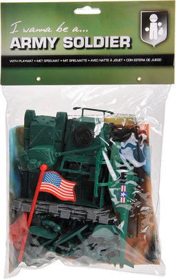 Soldaten speelset JohnToy met speelmat