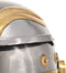 Soldatenhelm Romeins replica staal zilverkleurig