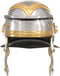 Soldatenhelm Romeins replica staal zilverkleurig