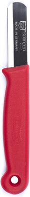 Solingen Bandstaal Mes - HACCP - Rood - RVS Lemmet 40 mm - Voedselveiligheid voor Oogsten - 500 stuks