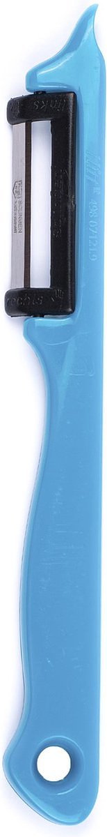 Solingen Dunschiller Enkel Mes - voor Fruit- en Groenteschiller - Kunststof - Blauw