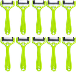 Solingen Dunschiller Uno Y-Model - Kunststof - Mes 4,2 cm - Groen - 10 stuks