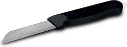 Solingen Schilmesje Robuust Handvat - RVS Glad - 16 cm met "Blade Cover" - Zwart