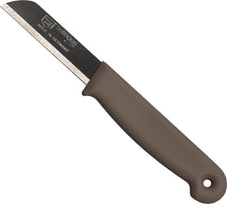 Solingen Schilmesje - RVS Glad - 16 cm met "Blade Cover" - Bruin