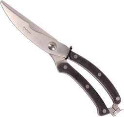 Solingen Wildschaar RVS: Perfect voor Alle Wild en Gevogelte - Zwart POM Heft.