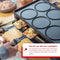Solis 5 in 1 Tafelgrill 791 Gourmetstel 8 Personen - Grill, Wok, Pizzamaker, Raclette en Pannenkoeken - Raclette Gourmet Set - Bakplaat Gourmetten - Zilver/Zwart